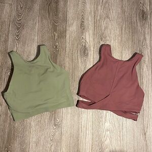Athleta womens SP sports bra bundle of 2